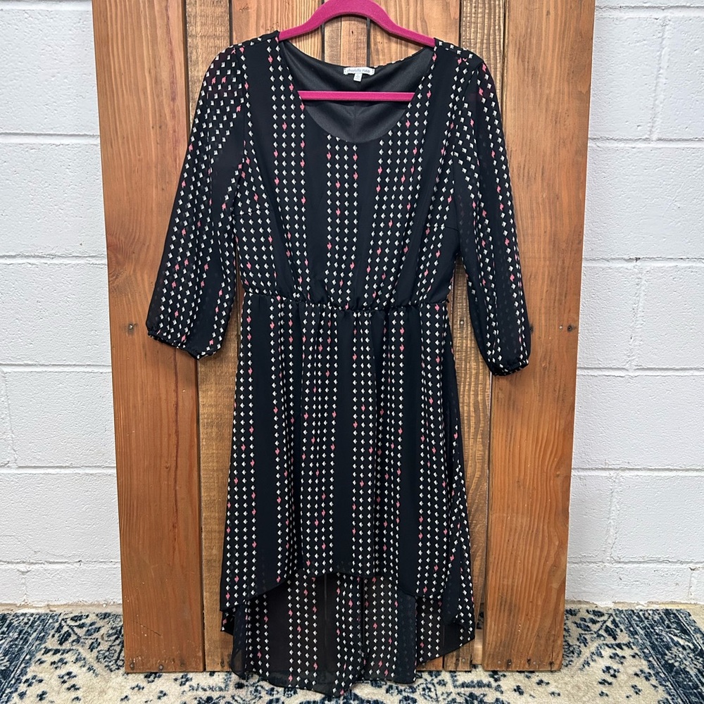 Charlotte Russe size large sheer midi-dress